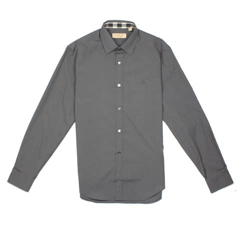 burberry star shirt long sleeve|Burberry gray short sleeve shirt.